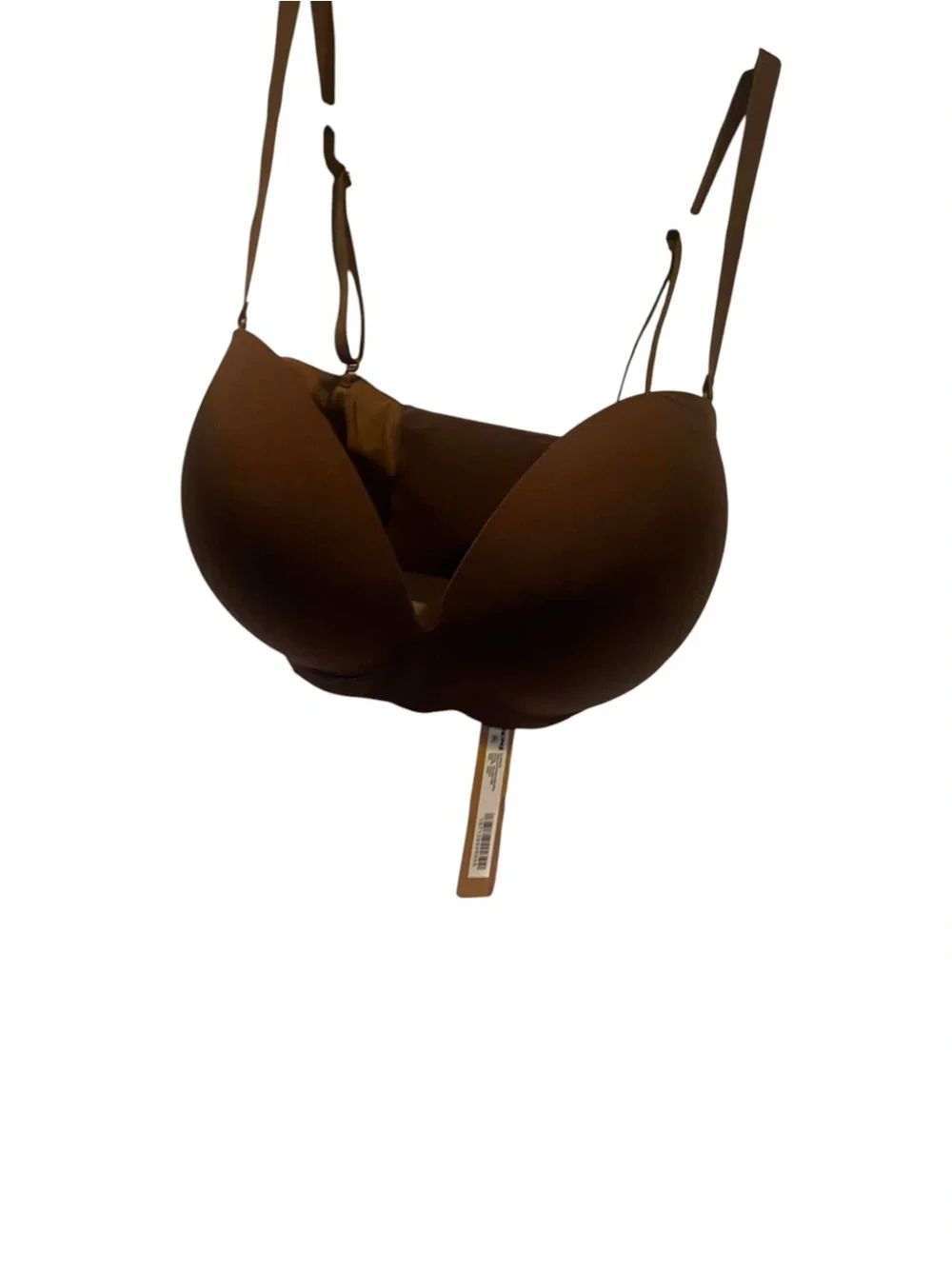 NWT Skims Ultimate Push Up Strapless Bra COCOA Size 34DD
